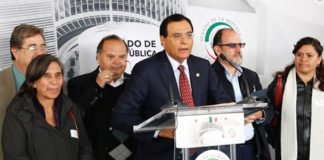 Benjamín Robles presenta al Senado iniciativa de Ley General de Sociedades Cooperativas