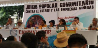 Cancelar concesiones y declarar Oaxaca libre de minería, emite juicio popular
