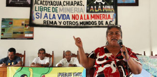 Comunidades de Chiapas se pronuncian contra extractivismo