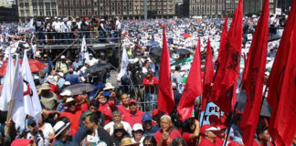 Marchan cooperativas con sindicatos el primero de mayo