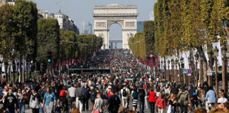 París celebra un día sin coches