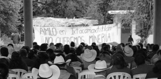 Sierra Norte de Puebla y Veracruz se solidariza con activistas de Huexca