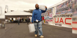 Sigue la solidaridad cooperativa con Ayotzinapa