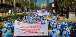 Contingentes cooperativos marchan el primero de mayo