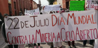 Comunidades de Guanajuato se movilizan contra minera Argonauta Gold