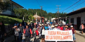 Tres mil indígenas de la Sierra Norte de Puebla rechazan hidroeléctrica para Walmart