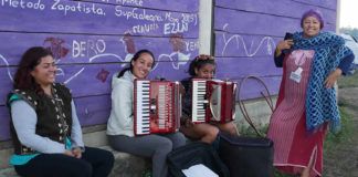 Cuatro días de mujeres en territorio zapatista