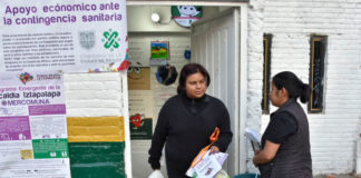 Mercomuna toma medidas sanitarias para la entrega de vales en las alcaldías de la CDMX