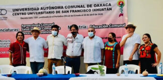 La Universidad Autónoma Comunal de Oaxaca abre centro de estudios en Ixhuatán