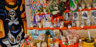 Ofrenda en memoria a los fallecidos por la pandemia: Fundación Cultural de Pascual