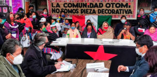 Adelfo Regino ofrece disculpas al pueblo otomí en la CDMX