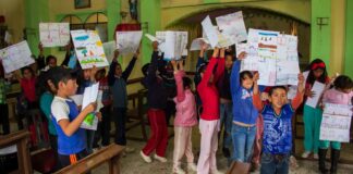 Presentan campaña informativa: Los niños y las niñas tejemos comunidad
