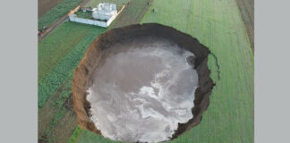 Socavón de Puebla provocado por sobre explotación del agua, denuncian pueblos