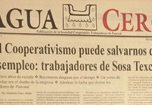 Agua Cero, experiencia periodística que impulsó la Cooperativa Pascual