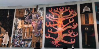 Mural purépecha sobre orígenes y autonomía se exhibe en el MUAC