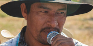 Se cumple un año del asesinato del defensor comunitario Fidel Heras