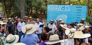 Caravana purépecha regresa a Michoacán con acuerdo de plan de justicia social