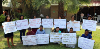 Mujeres chontales exigen reconocimiento de comuneras