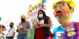 Comunidades de Oaxaca festejan el Día de la Rebeldía contra la Minería