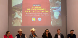Se cumplen 8 años de impunidad de Grupo México por derrame tóxico en Río Sonora