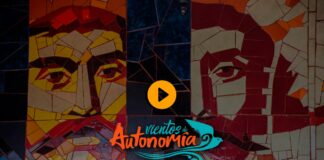 Mural con historia en Santa Fe de la Laguna