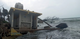 El Bosque, un pueblo enterrado por el mar