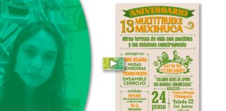 Multitrueke Mixiuhca de manteles largos con su 13° aniversario