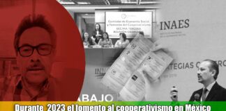 Durante 2023, el fomento al cooperativismo en México fue poco trascendente