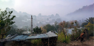 Continúa emergencia por incendios en comunidades chontales de Oaxaca