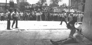 La tienda de Esthercita, refugio de los obreros de Pascual