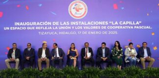 Inician 40 años de cooperativa Pascual con ampliación de planta en Tizayuca