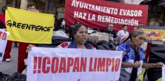 Comunidad nahua de Coapan protesta por basurero tóxico en Tehuacán