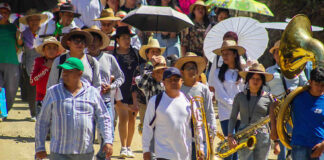Ya viene el festival por la vida y contra la minería en Capulálpam, Oaxaca