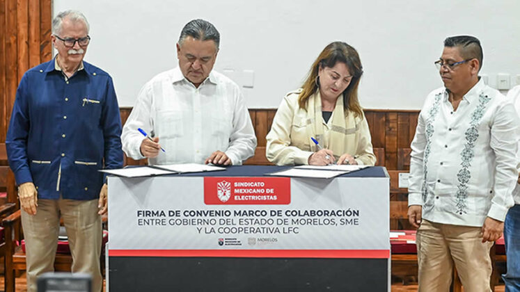 Morelos, SME y Cooperativa LF del Centro, firman convenio para el ...
