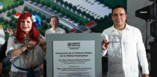 Cooperativa La Cruz Azul coloca primera piedra en fábrica de 300 MDD en Campeche