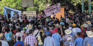 Más de 750 mil habitantes de la huasteca potosina amenazados por Fracking