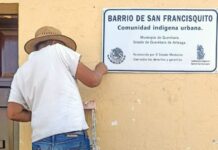 San Francisquito exige consulta indígena ante imposición de obras municipales en Querétaro