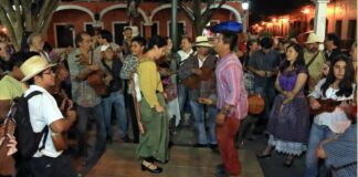 Fandango por la vida y contra el fracking en la CDMX