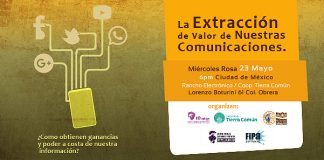 Cooperativas invitan al taller contra la extracción de valor de las comunicaciones